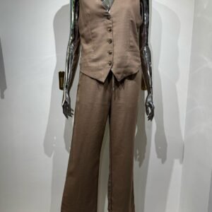 IMG-20250214-WA0060 Set chaleco pantalón Café