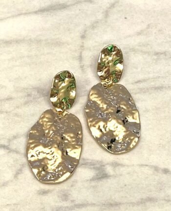 Aretes Martillados