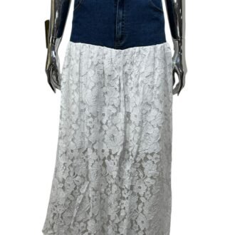 mar_00019 Falda de Mezclilla con Encaje