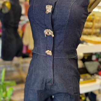 Jumpsuit mezclilla ajustable