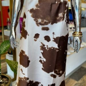 mar_00066 Falda Animal Print satinada