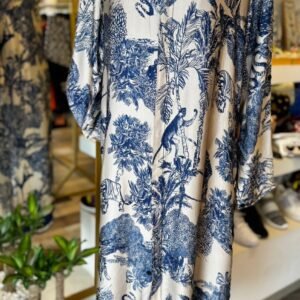 mar_00088 Vestido fluido estampado combinado