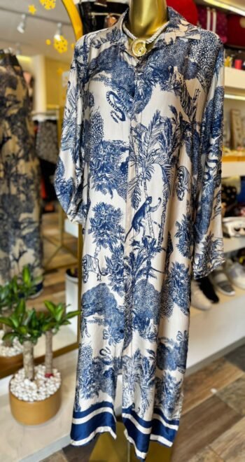 mar_00088 Vestido fluido estampado combinado