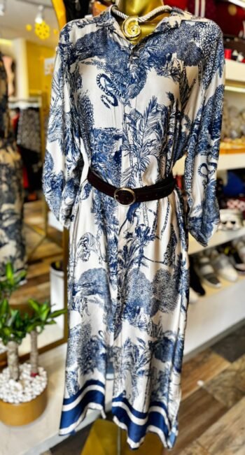 mar_00088 Vestido fluido estampado combinado