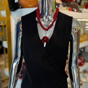 Chaleco botones cruzado