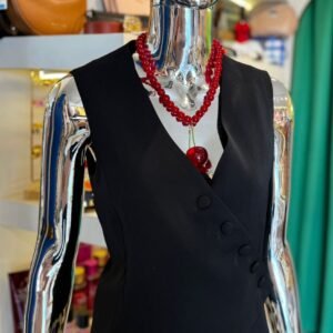 Chaleco botones cruzado