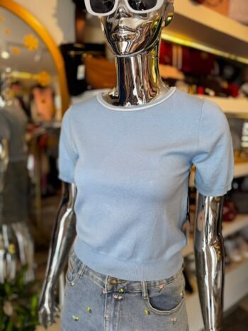 Blusa baby blue