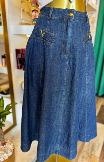 Set de mezclilla chamarra y falda