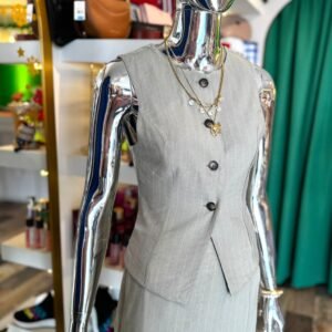 mar_00098 Set Chaleco y Falda Short