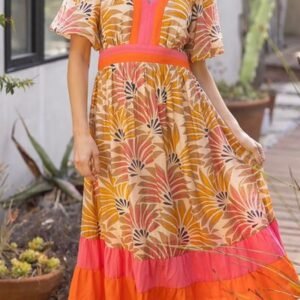 mar_00103_4 Vestido estampado lino